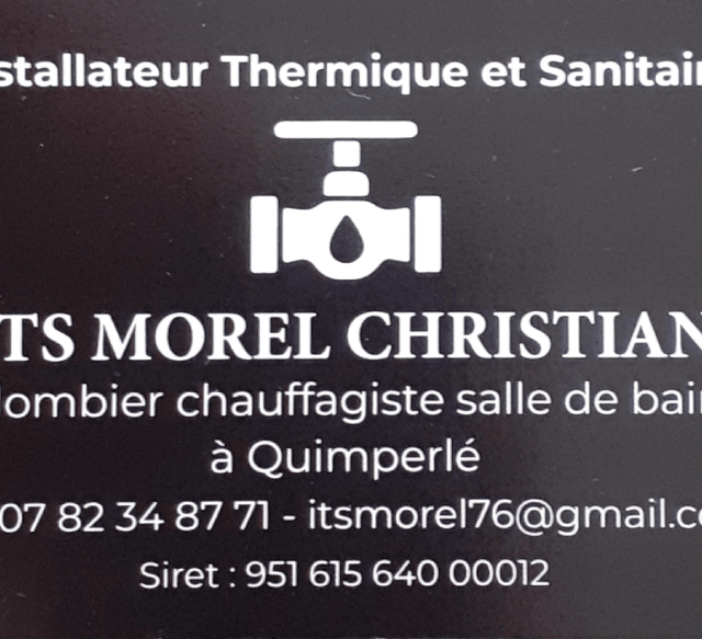 Morel Christian - carte de visite